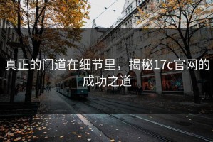 真正的门道在细节里，揭秘17c官网的成功之道